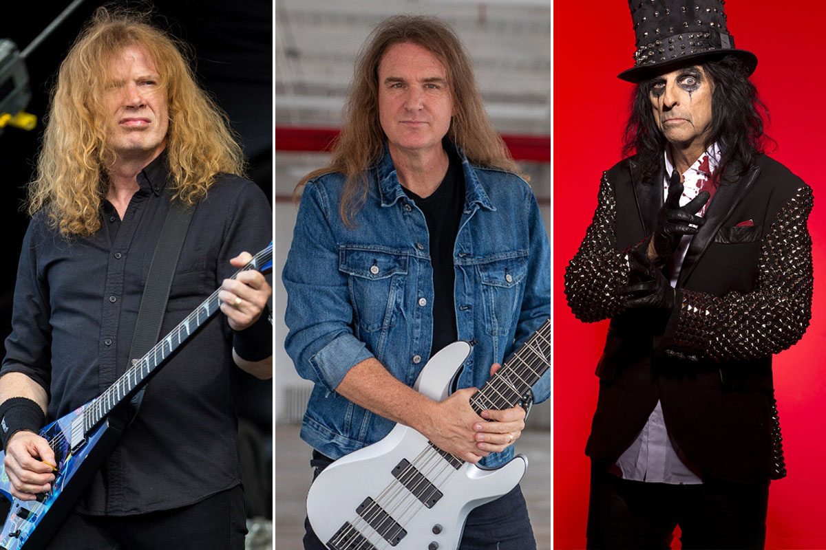 David Ellefson Says Dave Mustaine And Alice Cooper Almost Sing Alike As He  Reminisces Their Tour Together - Rock Celebrities