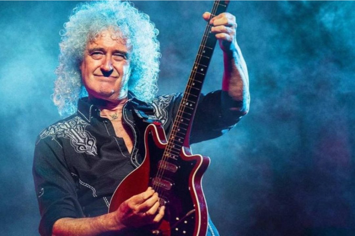 Recently, the lead guitarist of Queen, Brian May shared a fan art picture o...
