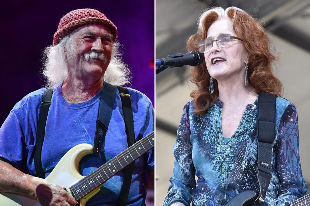 David Crosby Reacts To Bonnie Raitt’s New Single ‘Made Up Mind’