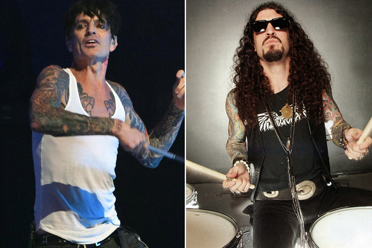 Tommy Lee Breaks His Ribs And Announces Tommy Clufetos As His Replacement -  Rock Celebrities