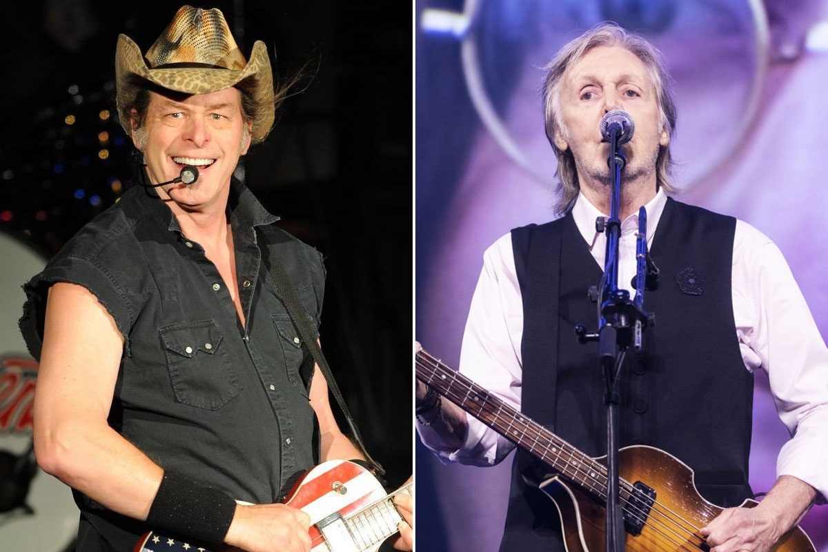 Ted Nugent Admits Offering Paul McCartney To Be His Bodyguard