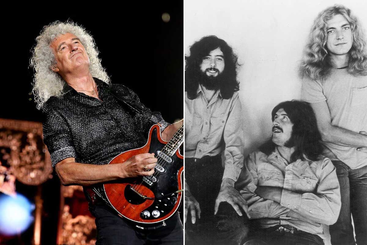 Brian May Admits Queen Was Jealous Of Led Zeppelin Fans