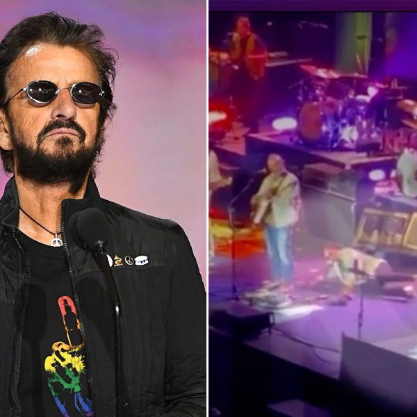 Ringo Starr Scares Fans With Stage Fall