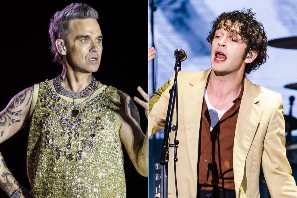 Robby Rocks Robbie Williams: ‘Matty Healy Is The Only Commercially Viable Rock Star’
