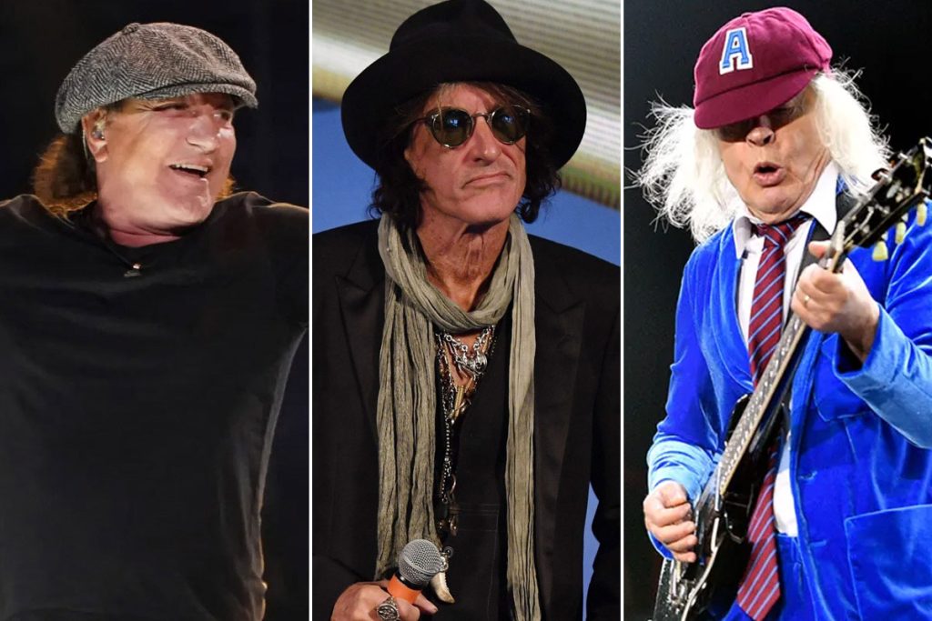 Joe Perry Implies Brian Johnson Is Not AC/DC's Real Frontman
