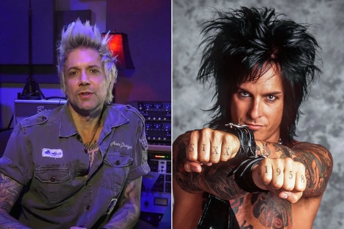 James Michael and Nikki Sixx
