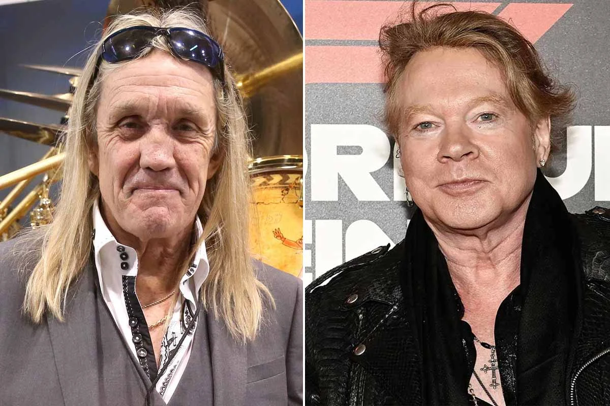 Nicko McBrain Shares an Honest Review of Axl Rose's Vocals, But He's ...